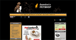 Desktop Screenshot of jasminespetshop.co.uk