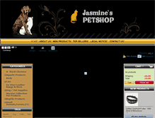 Tablet Screenshot of jasminespetshop.co.uk